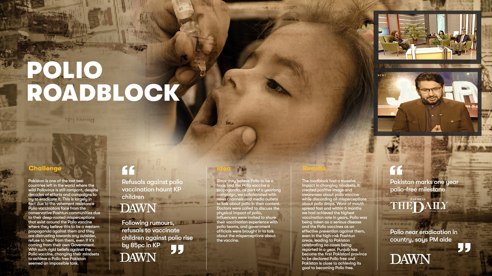 Polio Roadblock Campaign