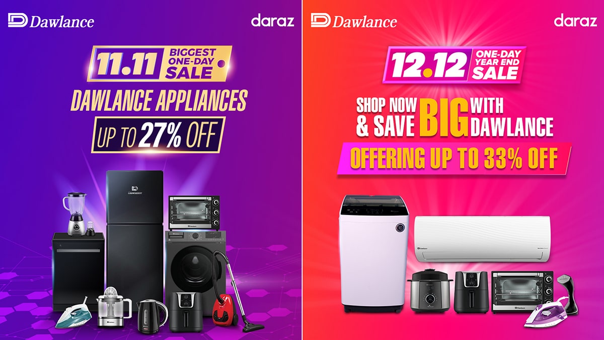 Dawlance x Daraz Mega Sales Campaigns