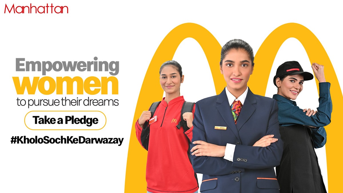 McDonald’s Kholo Soch Kay Darwazey