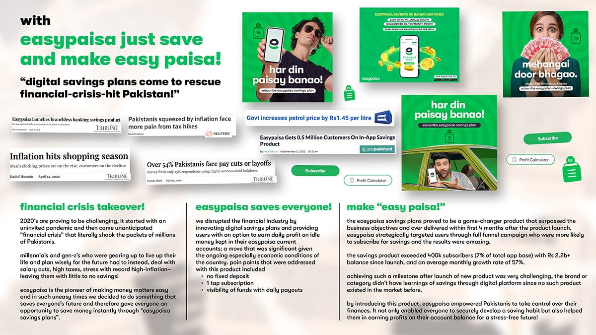 easypaisa savings
