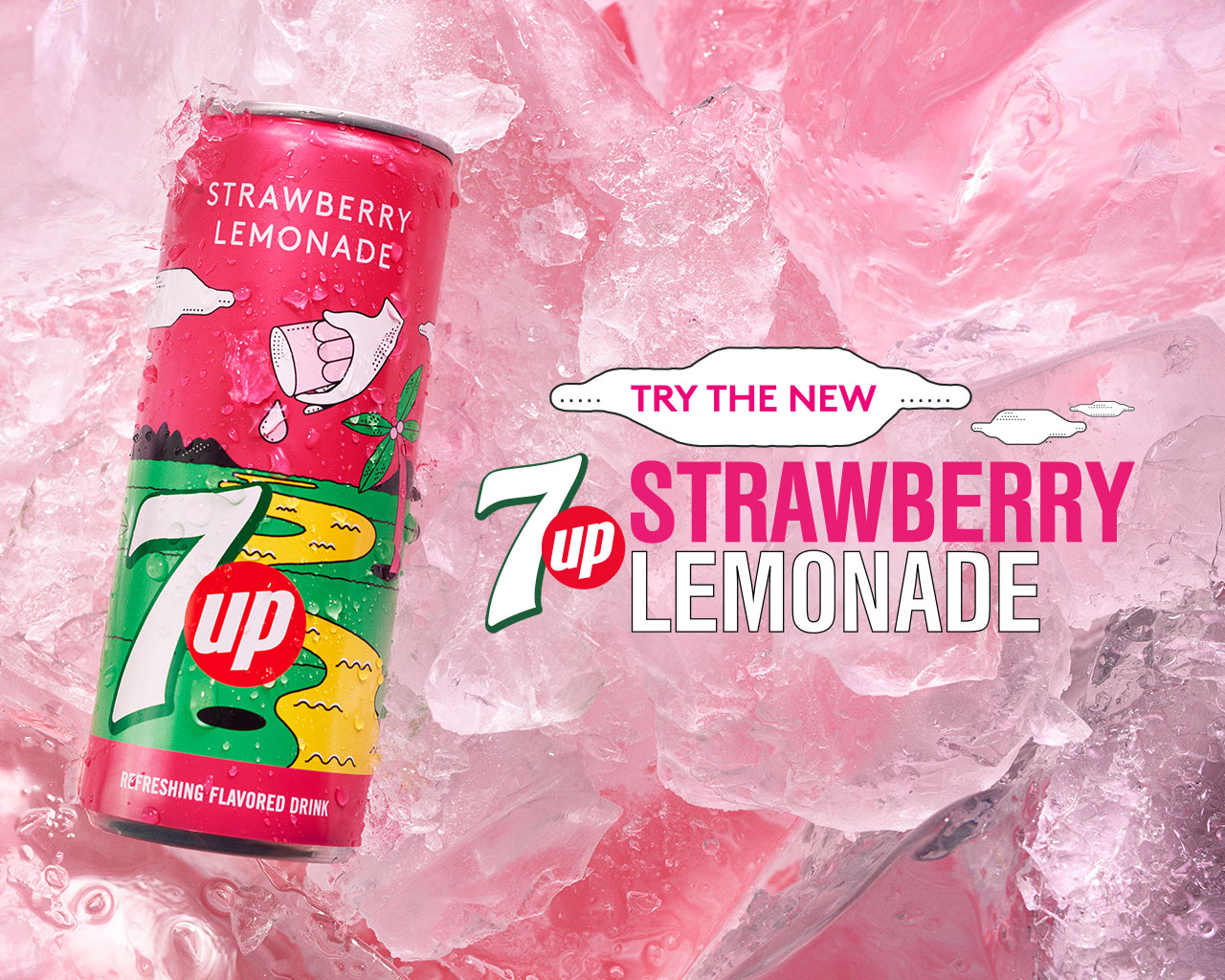 7up Strawberry Lemonade (Product Innovation)