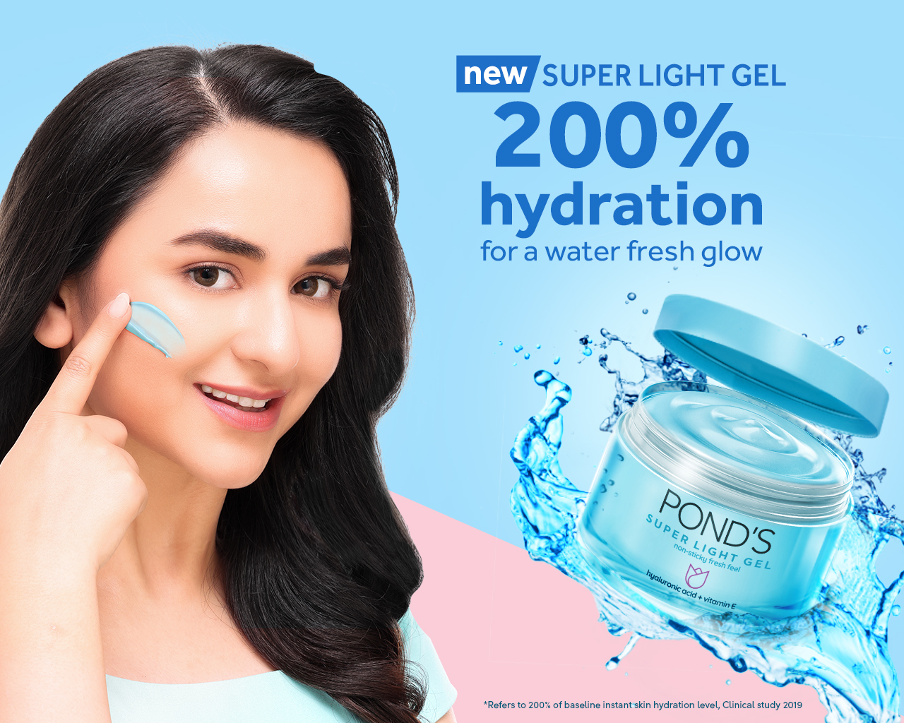 POND’S Super Light Gel – The Hydration Superhero