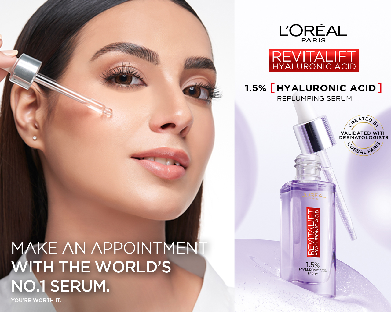 Winning Serums With Advocacy Backed By Science – Hyaluronic Acid L’Oreal